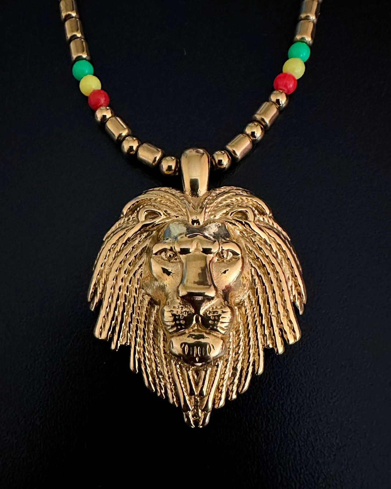 Rasta Lion Pendant