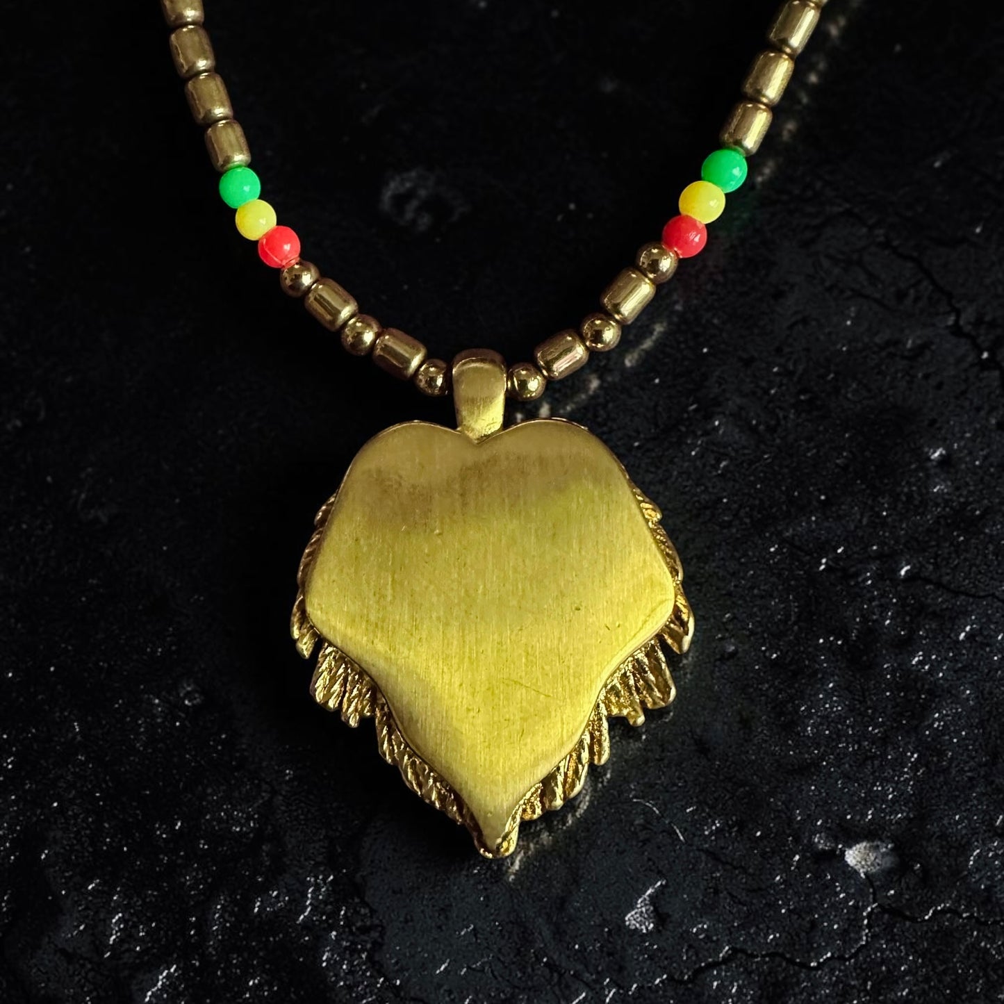 Rasta Lion Pendant