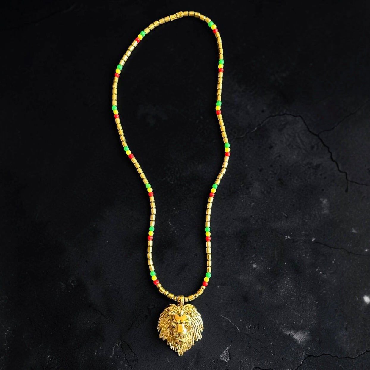 Rasta Lion Pendant