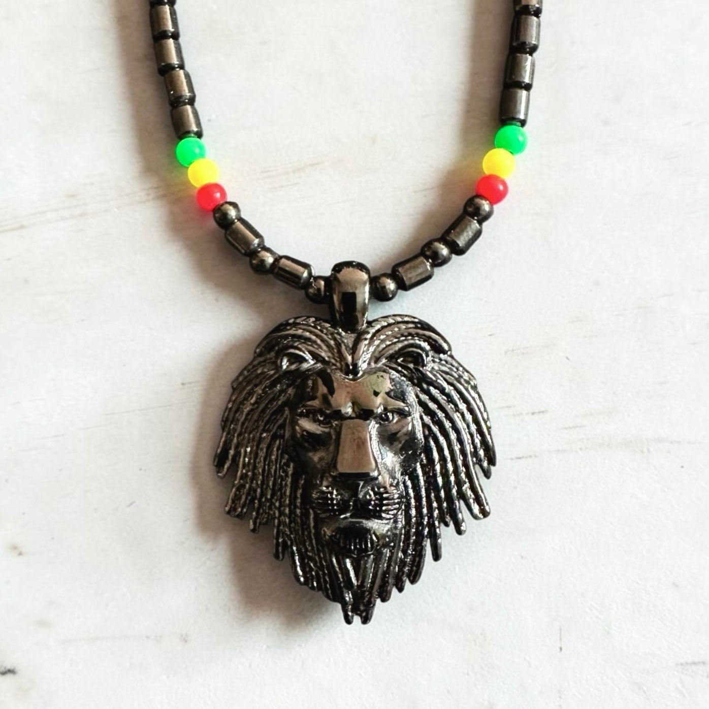 Rasta Lion Pendant