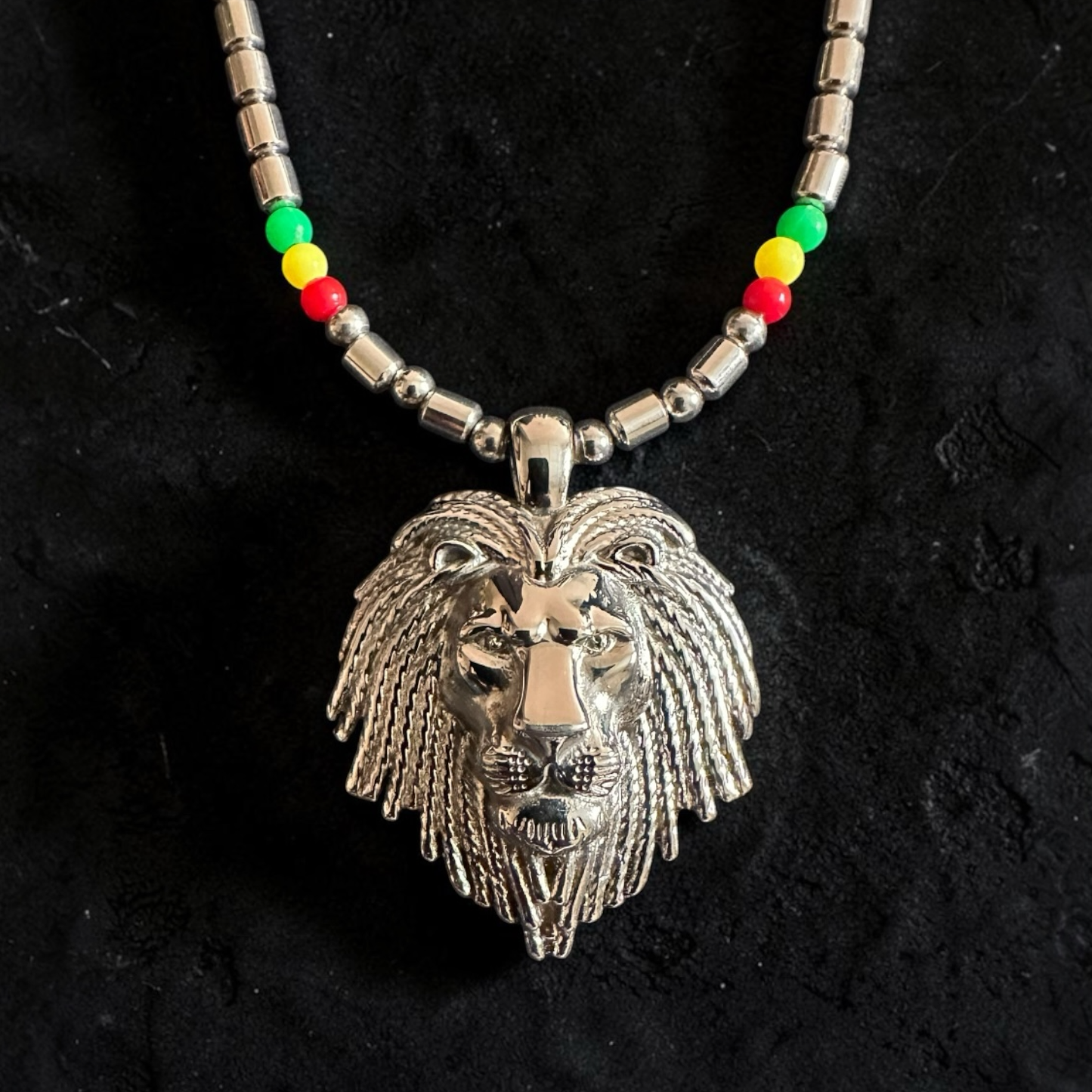 Rasta Lion Pendant