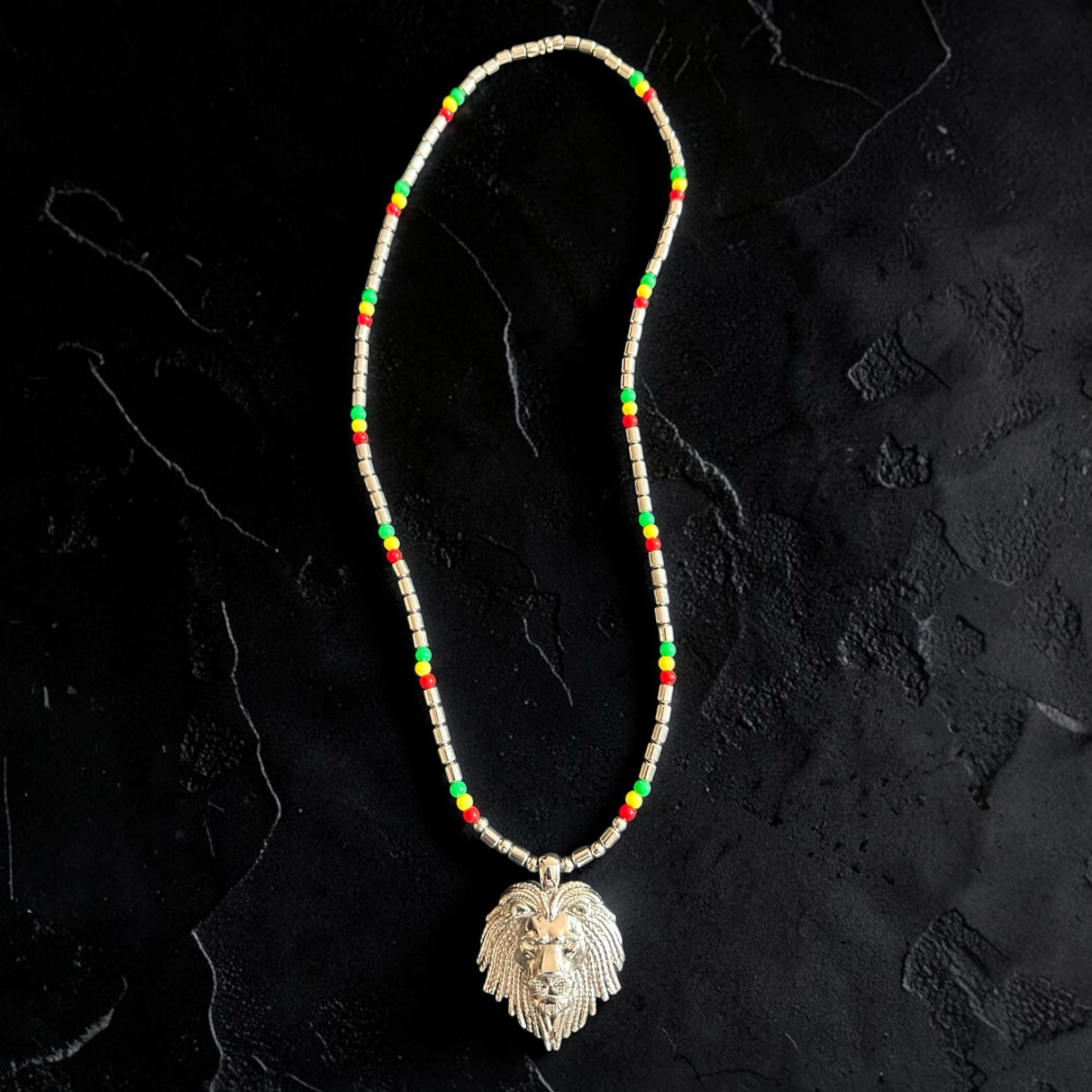 Rasta Lion Pendant