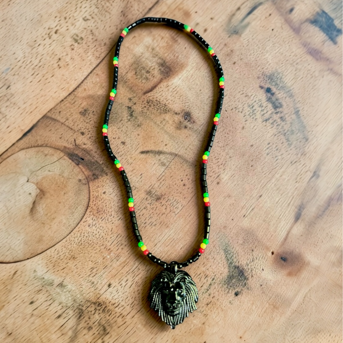 Rasta Lion Pendant